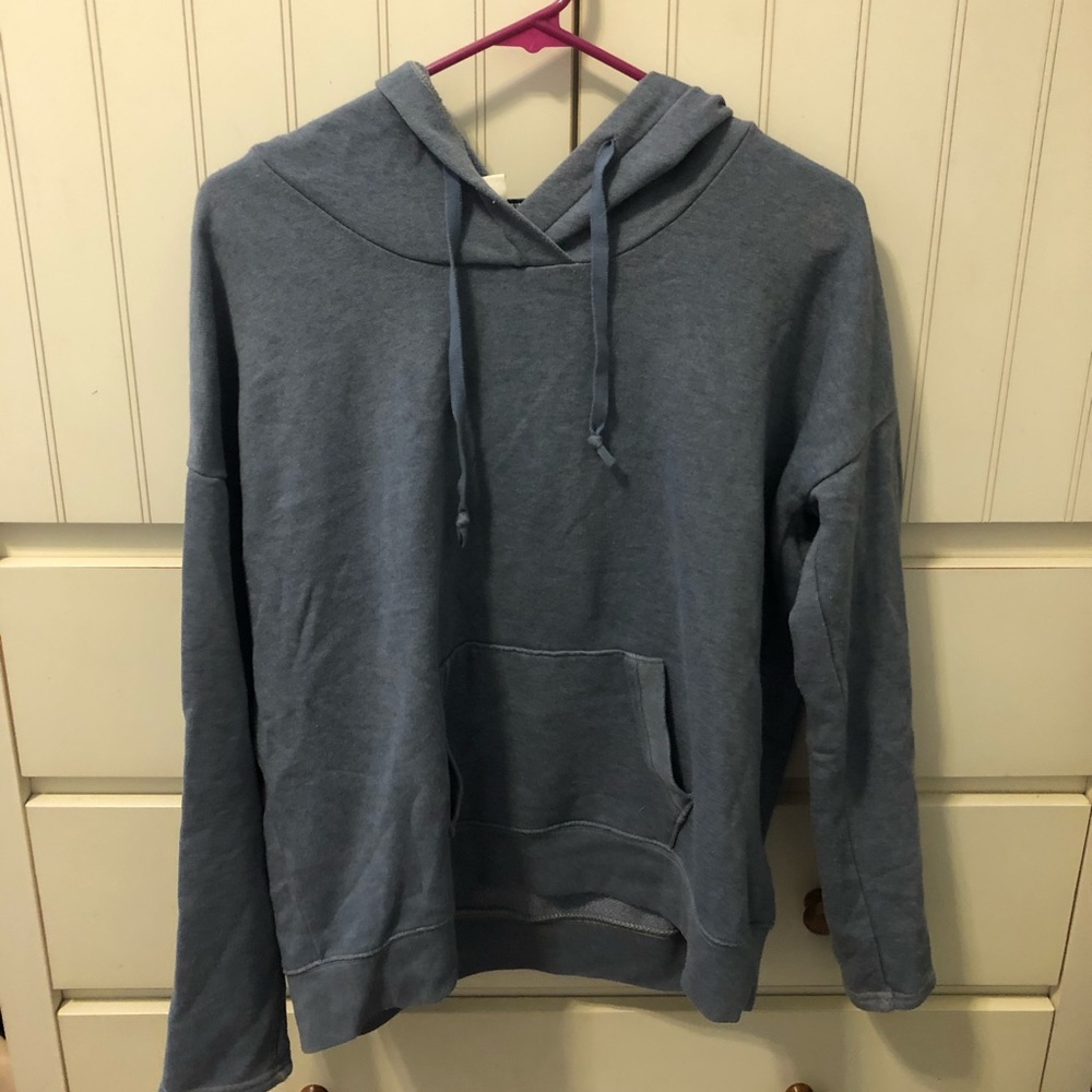 Blue “Hey” American eagle sweatshirt